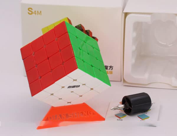 DianSheng magnetic 4x4x4 cube plus Solar'S 4M
