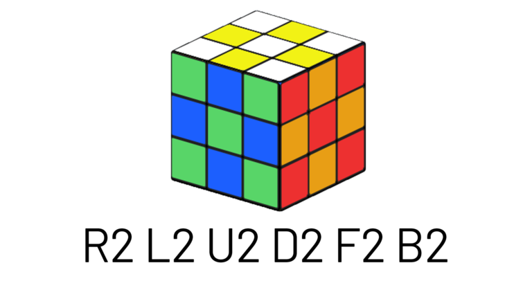 Sakktábla Rubik kocka minta