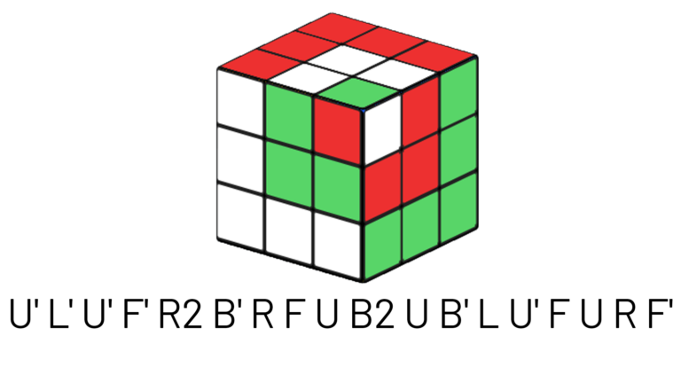 Kocka a kockában a kockában Rubik kocka minta